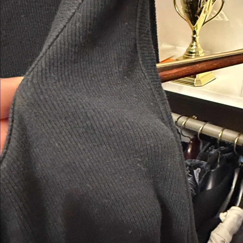 Banana Republic Men Black Tank Top - Large - Picture 3 of 3